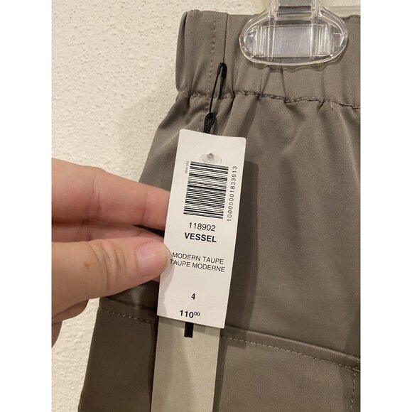 The Group Babaton Vessel Skirt Womens 4 Modern Taupe Cargo Pockets Utility New - Picture 2 of 5